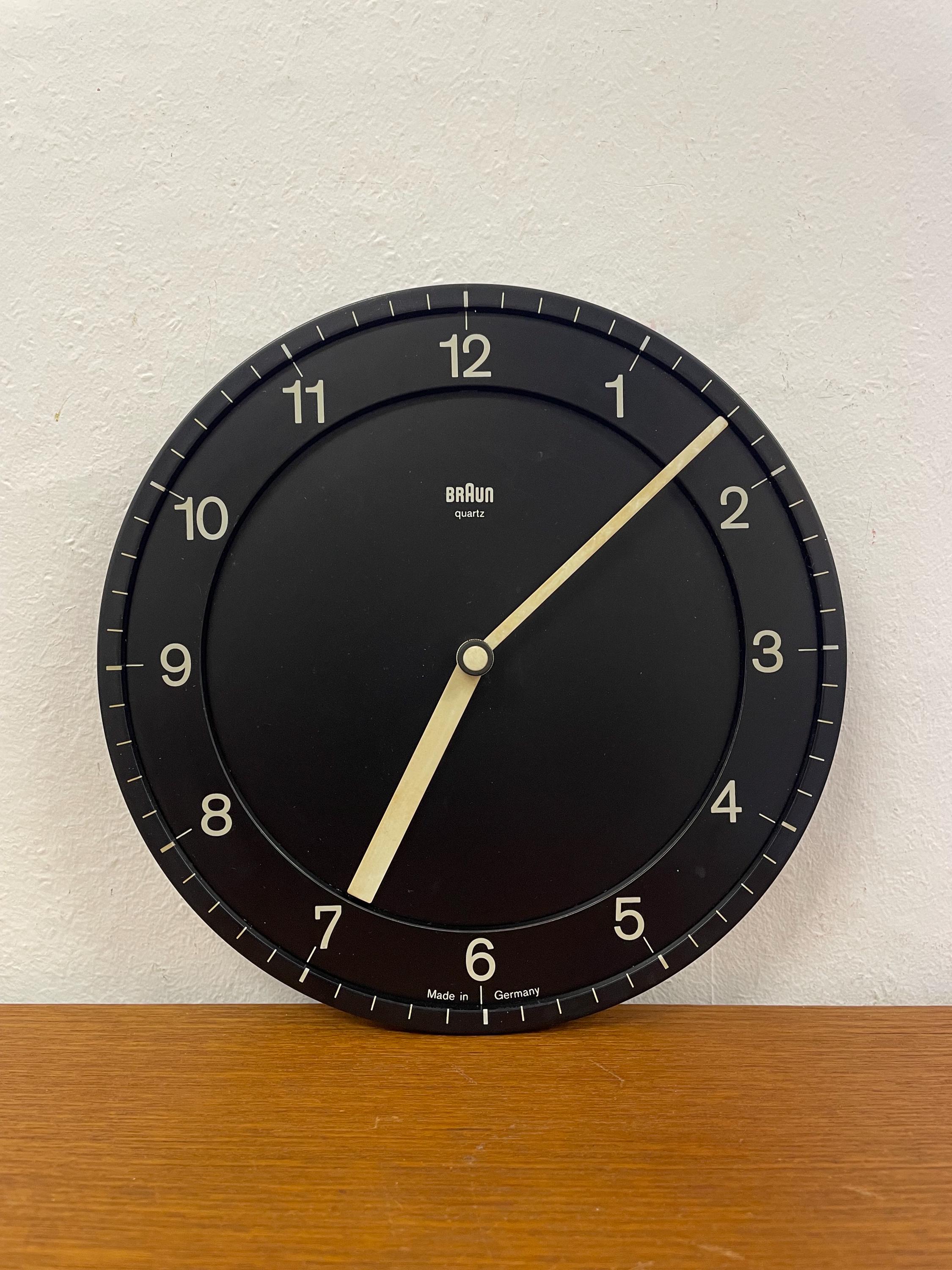 Braun ABK 30 Wall Clock / Clock Model 4861 by Dietrich Lubs