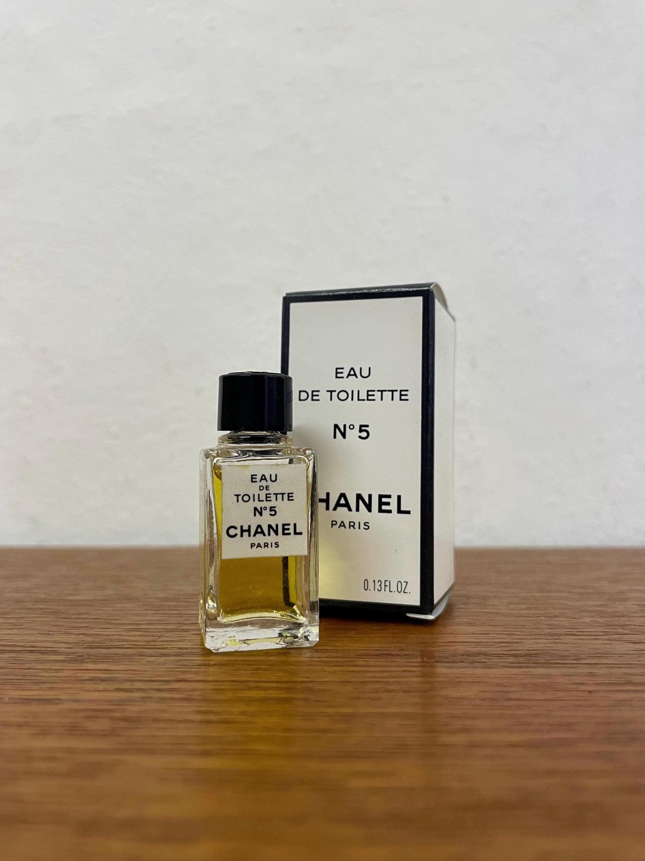 Mini Vintage Chanel No 5 Parfum Eau de Toilette 4ml Miniature Bottle with Original Packaging Fragrance
