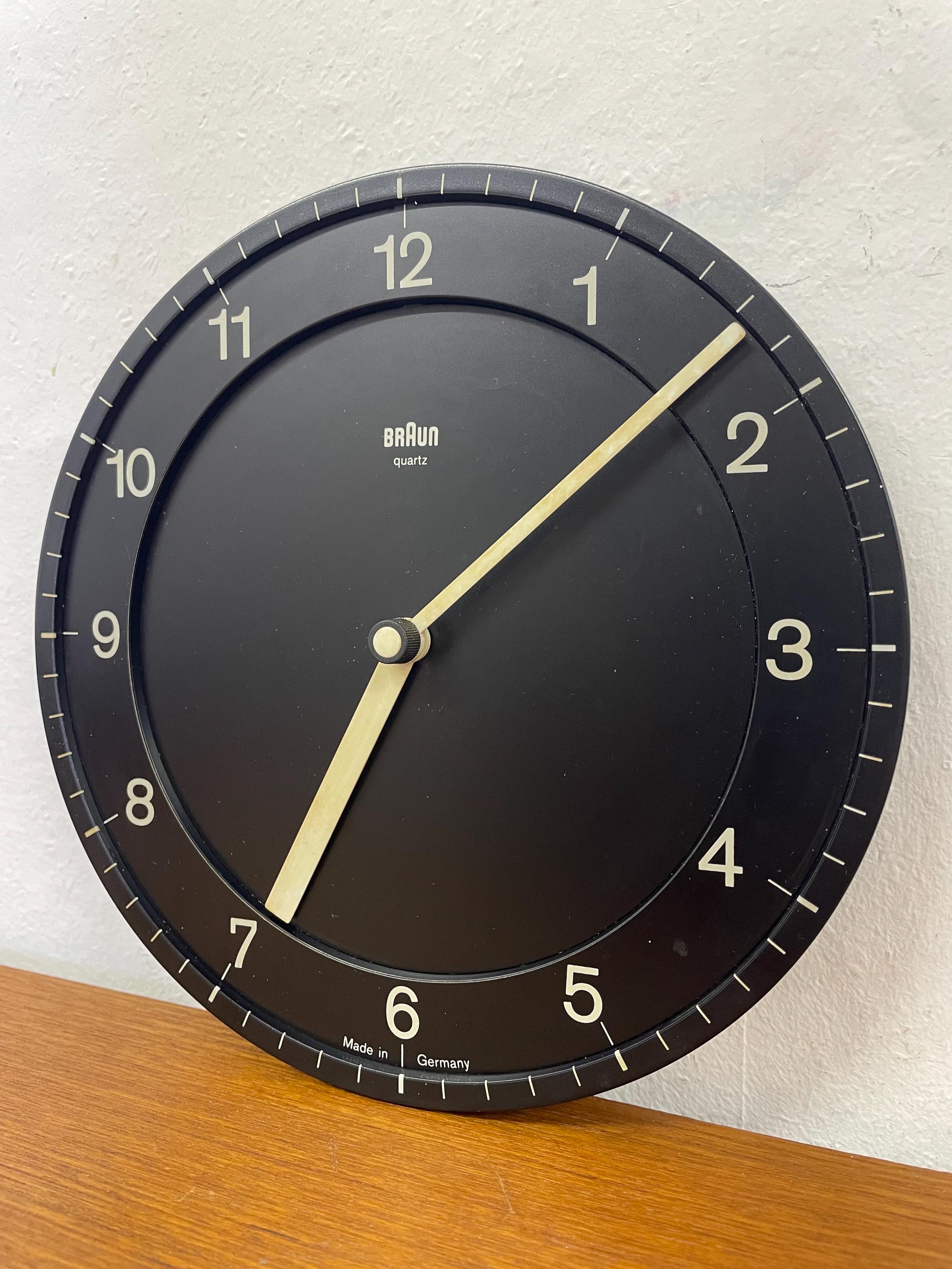 BRAUN 掛け時計 ABW30 Type-4861 ヴィンテージ（ジャンク品） BRAUN 掛け時計 ABW30 Type-4861 ヴィンテージ（ジャンク品