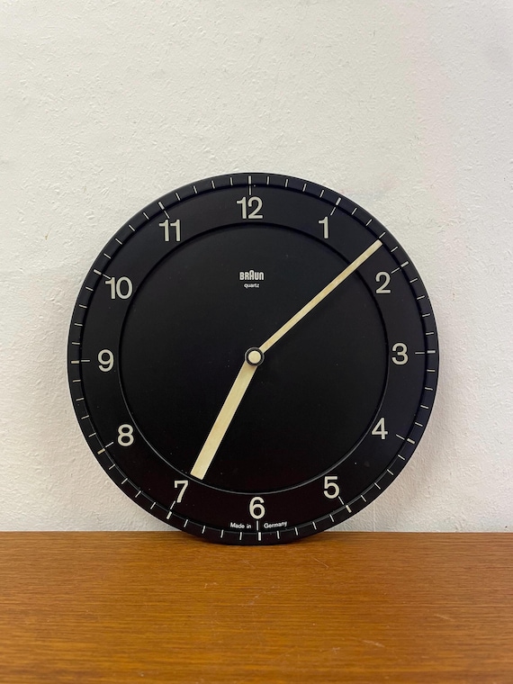 BRAUN 壁掛時計Type4861 BRAUN ABK 30 Wall Clock Type 4861 - 1982 by Dietrich Lubs