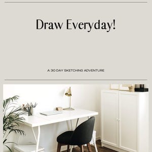 30-Day Drawing Challenge eBook | Unlock Your Creativity & Master Sketching Techniques | All Skill Levels Welcome!