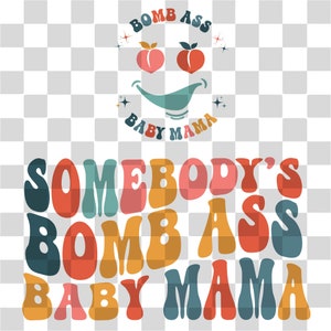 Iemands bom kont baby mama SVG, trendy mama, fijne kont baby mama SVG, sterke vrouwen SVG, moeder sublimatie of print shirt mok