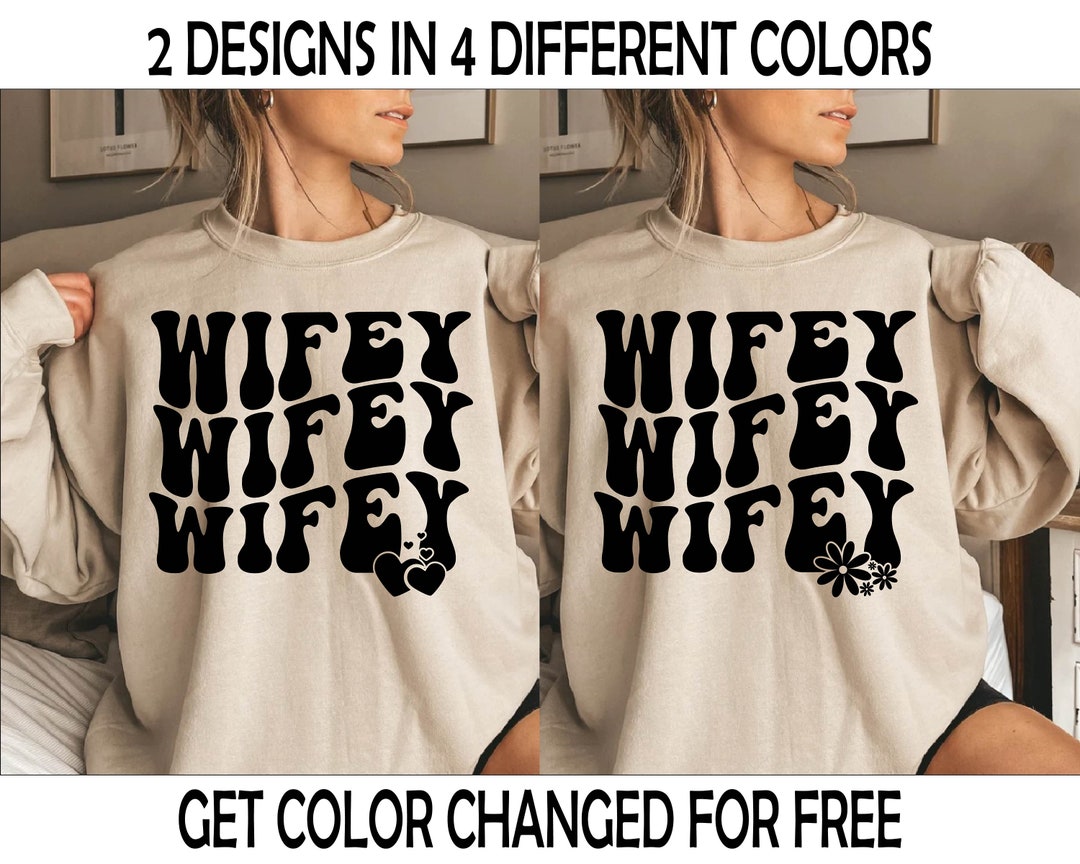 WIFEY SVG File Wifey Retro Svg Wifey Wavy Svg Wifey Wifey Png Wifey ...