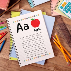 Alphabet Tracing & Coloring Worksheets: Fun ABC Learning (PDF Download A4 Size)