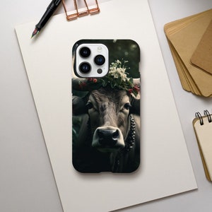 Black Forest | Black Forest Art | Black Forest Girl | Bollenhut | Black Forest Cow | Hard Case Cover iOS / Android