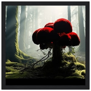 Schwarzwald Bild | Bollenhut Baum | Schwarzwald Poster | Black Forest Vintage | Trachten | Geschenk