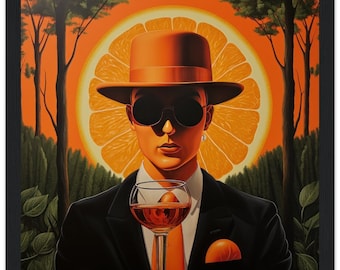Aperol Spritz Poster | Aperol Cocktail Commercial | Bar Art Print | Wine Prints | Kitchens Posters | Alcohol Prints | Gift