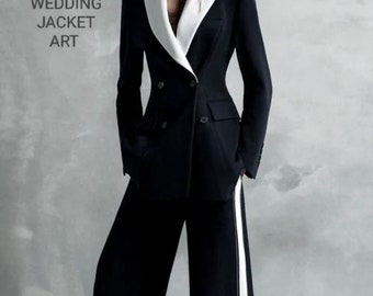Black Formal Tailcoat Tuxedo Tails for Women Steampunk Jacket High Low Jacket Burlesque Coat Etsy