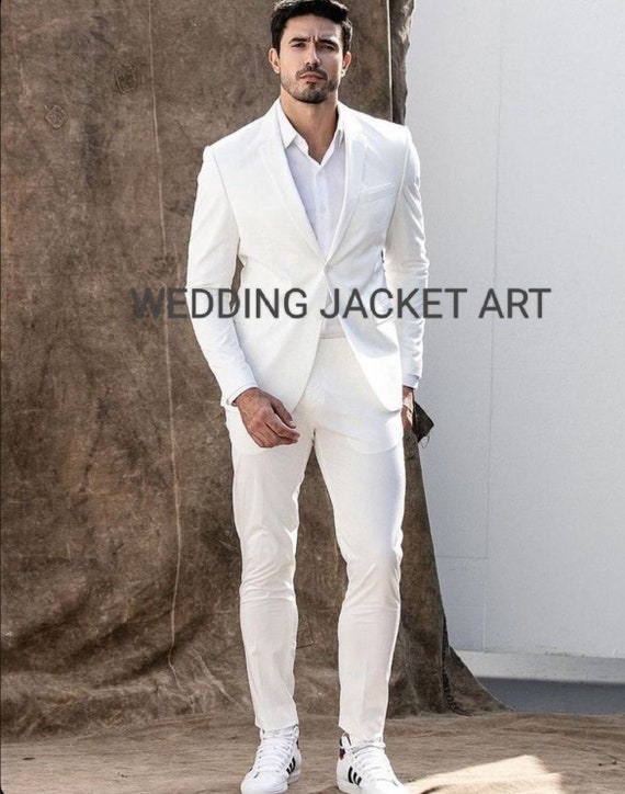 slim fit wedding dress for men Men's Wedding Wedding Suits Notch Lapel Burgundy Formal Solid Colored Slim Fit 3 Piece main image 1