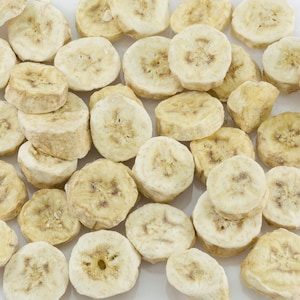 Freeze Dried Banana Snack Cripsy Banana Chips Healthy Dairy Free Nut Free Snacks Freeze Dried Organic Bananas