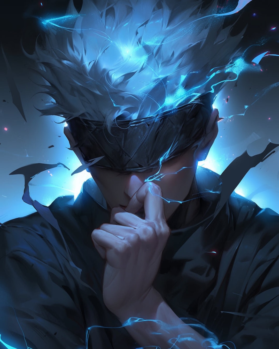 Gojo AI Artwork - Etsy