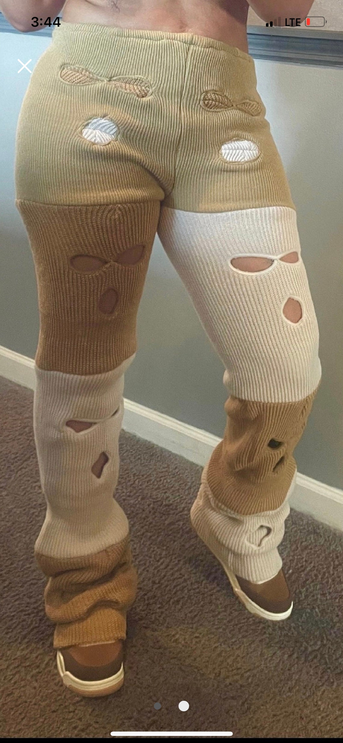 Ski Mask Pants Etsy