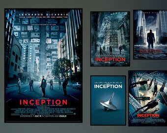 Inception  Movie Poster 2023 Film/Dune Room Decor Wall Art/Poster Gift/Canvas prints