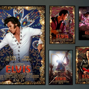 Elvis Movie Poster 2023 Film/Spider-Man Room Decor Wall Art/Poster Gift/Canvas prints