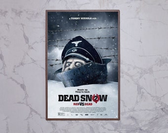 Dead Snow 2 Red vs Dead Movie Poster 2023 Film/Room Decor Wall Art/Poster Gift/Canvas prints