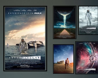 Interstellar Movie Poster 2023 Film/Dune Room Decor Wandkunst/Poster Geschenk/Leinwanddruck