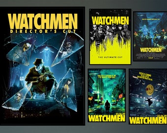 Affiche Watchmen 2023 Film/Décoration de pièce Art mural/Poster cadeau/Impressions sur toile