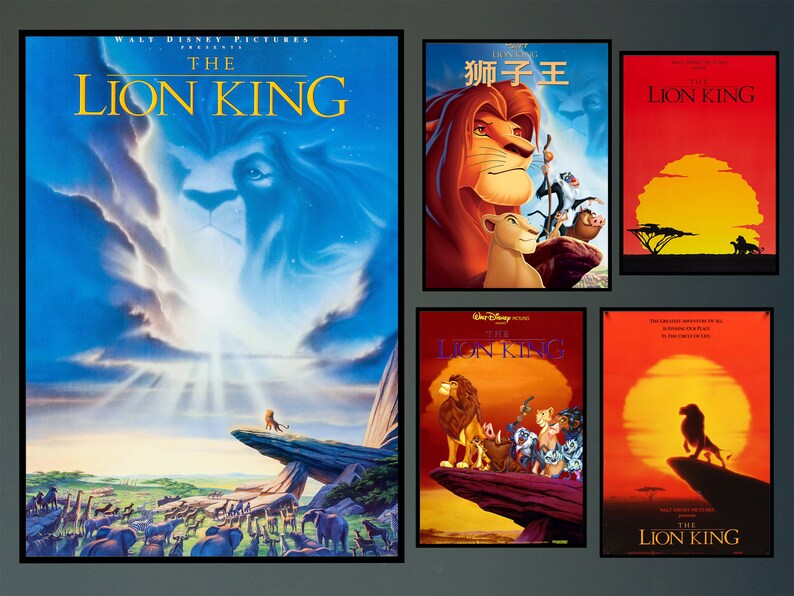 The Lion King Poster 2024 Film/room Decor Wall Art/poster Gift/canvas