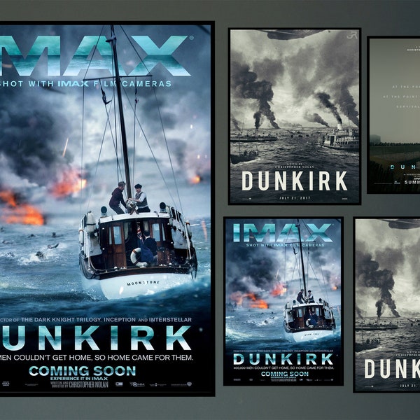 Dunkirk Movie Poster 2023 Film/Room Decor Wall Art/Poster Gift/Canvas prints