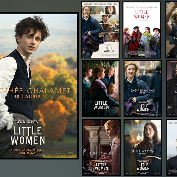 Little Women Movie Poster 2023 Film/ Room Decor Wall Art/Poster Gift/Canvas prints