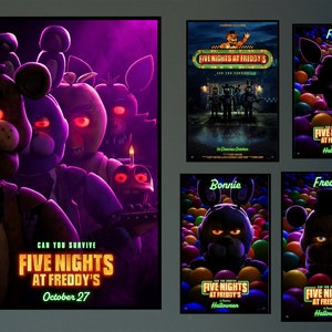 Fnaf Chibi Five Nights at Freddy's  Poster for Sale by AldoEan