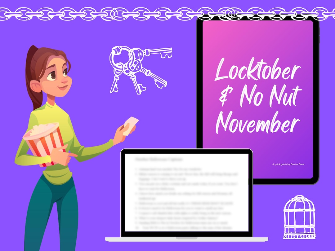 Locktober & No Nut November Femdom  Findom Captions, Games, Calendar, and  Humiliation Tasks (onlyfans, Manyvids, Loyalfans, Allthingsworn) - Etsy  Canada