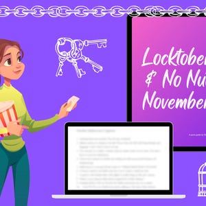 Locktober & No Nut November Femdom / Findom Captions, Games, Calendar, and Humiliation Tasks (onlyfans, manyvids, loyalfans, allthingsworn)