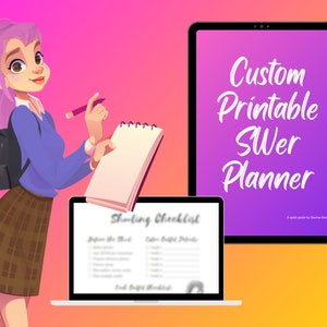 Printable SW Planner to Stay Organized and in the Top 1% (onlyfans, fansly, manyvids, loyalfans, allthingsworn)