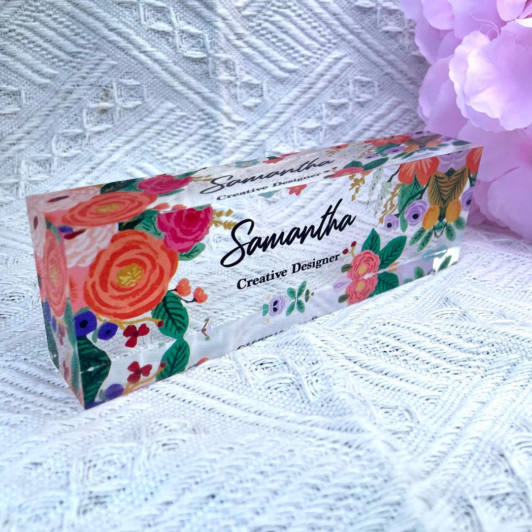 Music Teacher Desk Name Plate Custom Office Decor Name Plate Etsy