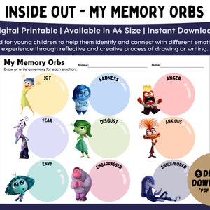 Inside Out Memories Orbs - Etsy