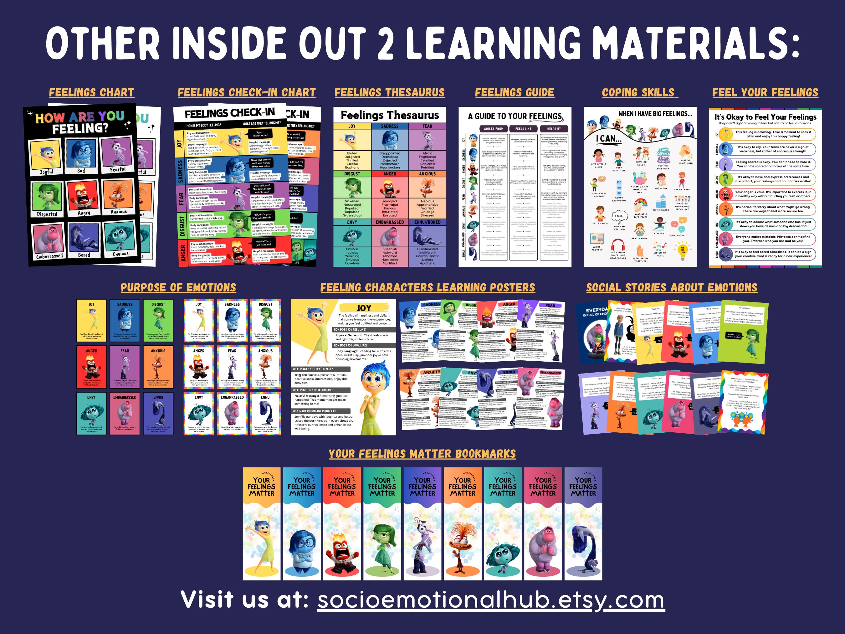 Inside Out 2 Theme Bulletin Board V2 | Classroom Decor | Welcome Back ...