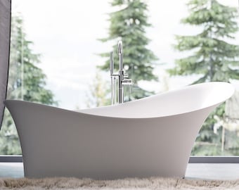 Freestanding bathtub Zicco GAUDI I 180 x 75 cm unique design