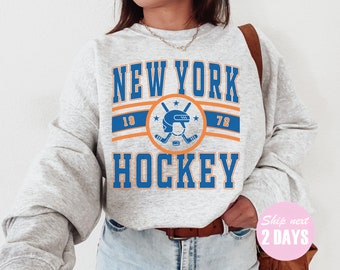 90's New York Islanders Starter NHL Crewneck Sweatshirt Size XL – Rare VNTG