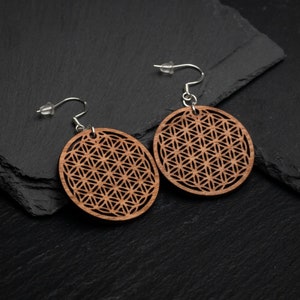 Earrings – Flower of Life