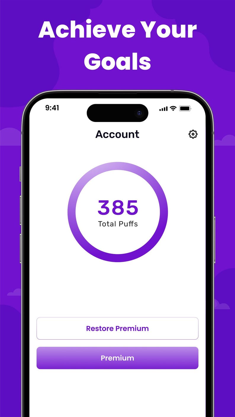 Puff Count Flutter App Source Code, Smoking Tracker for Android & iOS | Ready to Publish image 5