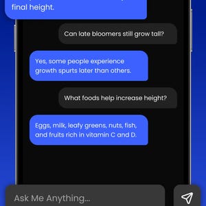 Taller+ Flutter App Source Code | Android iOS Mobile App Template | Height Tracker App | Dart Flutter Project | Mobile App Code image 3
