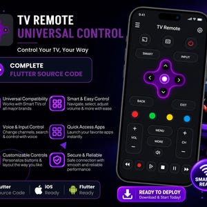 Uniwersalny pilot do telewizora – aplikacja do sterowania telewizorem Smart TV | iOS i Android