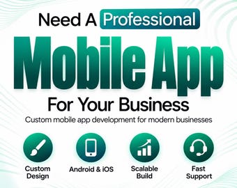 Usługa tworzenia aplikacji mobilnych, projektowanie niestandardowych aplikacji na iOS i Androida, programista aplikacji biznesowych, projektowanie UI/UX, profesjonalna aplikacja mobilna