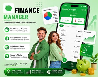 Finanzmanager – Persönliches Budget & Ausgabenverfolgung