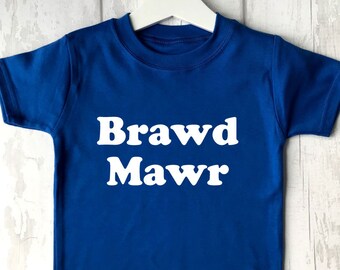 Brawd Mawr Boys' Welsh Big Brother T-Shirt