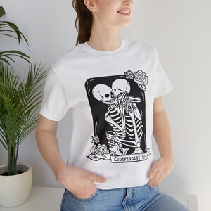 Koszulka Codependent AF T-shirt Dark Humor Recovery Gear Unisex Koszulka z krótkim rękawem