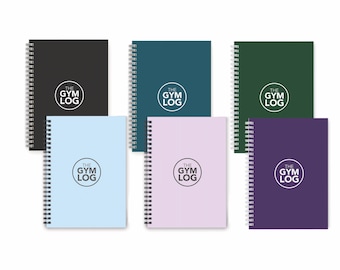 The Gym Log - A5 Size with 104 inner pages