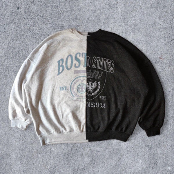 Sweatshirt Without Hood Etsy