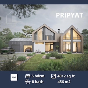 Skandinavian House met 6 slaapkamers, 4012 sf