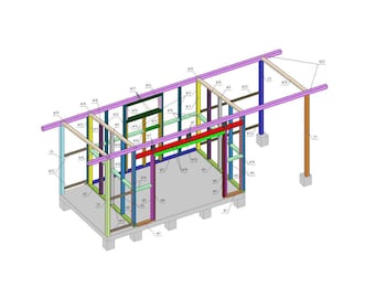 DIY Shed Plans: 9x22 Woodworking Shed with Firewood Storage (PDF Blueprint)