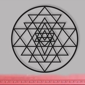 Mandala Flower Wood Wall Art: Hand-Carved Meditation Decor