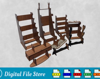 9 pcs Knife Stand for Laser Cutting