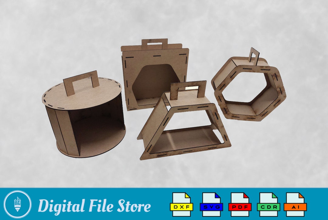 Flower Stand Svg, Decorative Stands, Laser Cut Flower Stand Svg Dxf