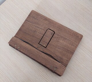 Leggio Da Tavolo Per Libri Gwezmxs Leggio Per Libri, Portatile Legno Supporto Per Libri Regolabile, Bambù Grandi Pieghevole Poggia Libro, Book Stand Holder Porta Libro