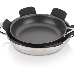 12 Piece Felt Pot Pan Protectors , 3 different sizes, Scratch-Free Storage, Cookware Utensils - Felt Pads